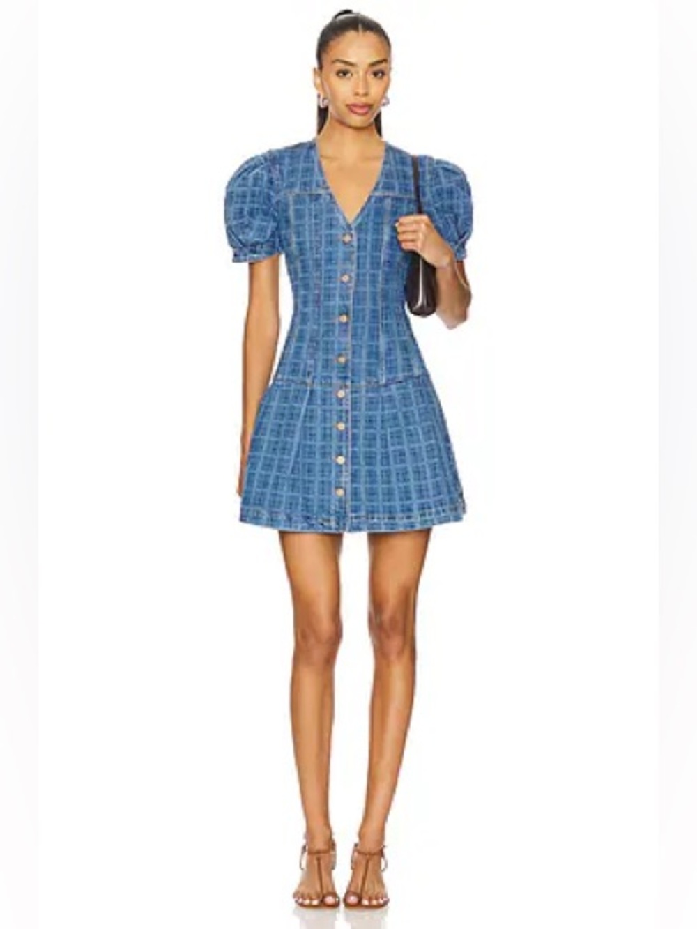 Revolve Anthropologie Damson Madder denim Dress (never worn)